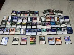 MTG XL Ninja / Samurai/ Kamigawa Magic The Gathering Lot (+Anime Art) + Bonuses - Image 1