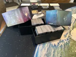 Magic the Gathering Lot - Kaldheim & Kamigawa Neon Dynasty - D20 and Boxes! - Image 1