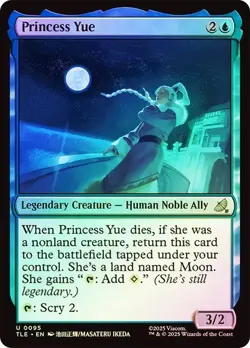 NM Foil Princess Yue, MTG, Avatar: The Last Airbender, Magic the Gathering, 95 - Image 1
