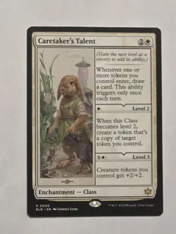 Caretaker's Talent - Bloomburrow - Near Mint - MTG - Image 1