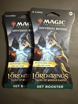Magic the Gathering Lords of the Rings Tales of Middle-Earth Booster Pack Of 2 - Image 1