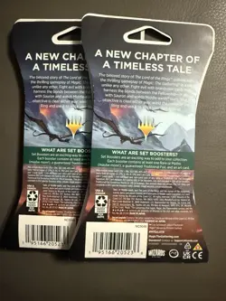 Magic the Gathering Lords of the Rings Tales of Middle-Earth Booster Pack Of 2 - Image 2
