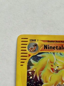 Ninetales - Aquapolis H19/H32 2002 - E Reader - Pokemon TCG - WOTC - Holo NM - Image 2