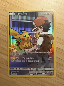 Pokemon TCG Cosmic Eclipse Pikachu 241/236 Holo Full Art Secret Rare - Image 1