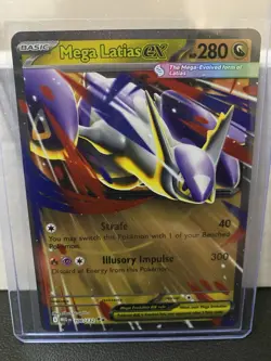 Pokemon - Mega Evolution - Mega Latias ex 100/132 - Double Rare Holo - NM/MT - Image 1