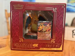 Pokemon TCG Charizard ex Super Premium Collection Box Sealed New - Image 1