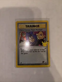 Pokemon Celebrations Here Comes Team Rocket! NM - Image 1