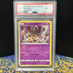 2018 Pokemon Sun & Moon: Lost Thunder - Giratina 97/214 Holo - PSA 8 - Image 1