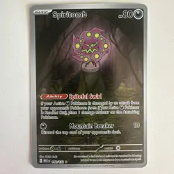 2025 Pokemon Mega Evolution LP Spiritomb Illustration Rare #148/132 - Image 1