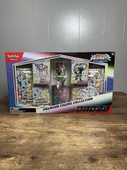 Pokemon TCG: Prismatic Evolutions Premium Figure Collection - SEALED - IN HAND - Image 2