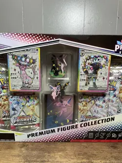 Pokemon TCG: Prismatic Evolutions Premium Figure Collection - SEALED - IN HAND - Image 4