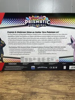 Pokemon TCG: Prismatic Evolutions Premium Figure Collection - SEALED - IN HAND - Image 5