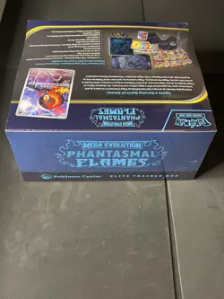 Phantasmal Flames POKEMON CENTER ETB SEALED Lot of 2 + 5 Extra Packs! ?? - Image 5