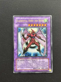 Yugioh Elemental Hero Air Neos STON-EN034 1st Edition Ultra Rare Near Mint - Image 1