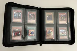 Yugioh Vintage 3 Foil/160 Card Binder Lot Dark Magician Blue-Eyes Red-Eyes 2002 - Image 4