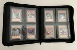 Yugioh Vintage 3 Foil/160 Card Binder Lot Dark Magician Blue-Eyes Red-Eyes 2002 - Image 5