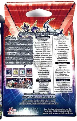 YuGiOh! - HERO Strike Structure Deck [1st Ed] - NM-M Sealed Structure Deck Only - Image 5
