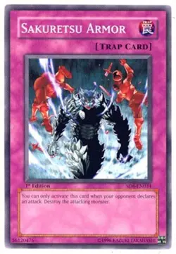 Sakuretsu Armor - SD8-EN034 - Common - 1st Edition PL/MP Yugioh Starter Deck Car - Image 1