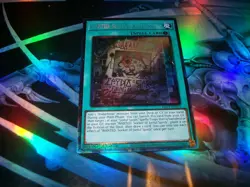 WANTED: Seeker of Sinful Spoils Prismatic Collector's Rare RA03-EN074 Yu-Gi-Oh! - Image 1