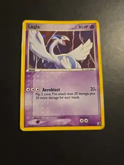 Pokemon Lugia EX TCG Unseen Forces Holo Card 29/115 Rare - Image 1