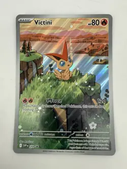 JUMBO Victini 208 Victini Promo Full Art Pokemon Card 2025 - Image 1