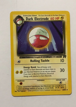 Pokemon Card Team Rocket Dark Electrode 34/82 Excellent Condition - Image 1