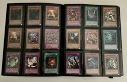 Yugioh Vintage 12 Foil/360 Card Binder Lot Dark Magician Blue-Eyes Exodia - Image 3