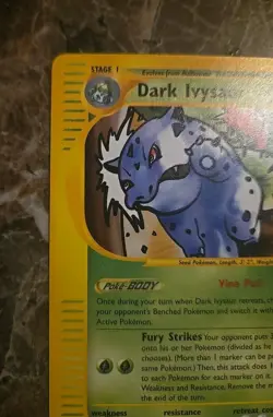 Dark Ivysaur 006/009 WOTC Best Of Promos E-Reader Vintage Pokemon Rare Card 🌟 - Image 2