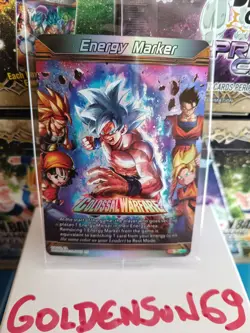 Dragon Ball Super Card Game BT28 Energy Marker Silver Foil M-17 SOUS BLISTER - Image 1