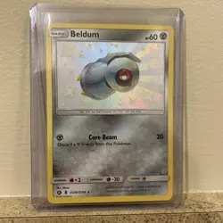 Beldum SV30/SV94 Pokemon TCG Card Hidden Fates Shiny Vault 2019 Shiny Holo NM/M - Image 1