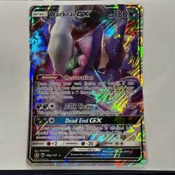 Darkrai GX Jumbo Oversize Promo Card 88a/147 Burning Shadows Pokemon TCG 2018 - Image 1