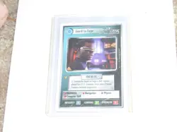 Star Trek Geordi LA Forge Ccg Card - Image 1