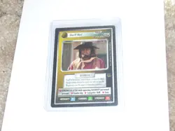 Star Trek Sheriff Worf Ccg Card - Image 1