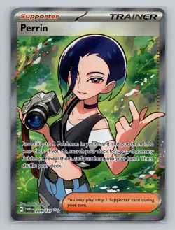 Pokemon SV06: Twilight Masquerade #209/167 Perrin Ultra Rare - Image 1