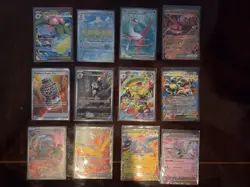 Pokemon TCG - Mixed New - Lot of 12 Illustration Rares And Full Arts And Ex - Image 1