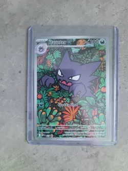 Pokemon TCG Haunter 027 Mega Evolution Illustration Rare Promo NM - Image 1