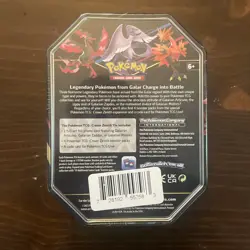 Pokemon Crown Zenith Galarian Moltres Tin. - Image 3