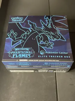 Phantasmal Flames POKEMON CENTER ETB SEALED Lot of 2 + 5 Extra Packs! ?? - Image 4