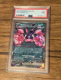 PSA 9 Pecharunt ex #039/064 Pokemon SV: Shrouded Fable Mint Pokemon TCG - Image 1