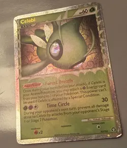 Celebi (Prime) 92/102 Triumphant Holo - Image 5