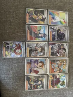 Pokemon TCG Full Art Trainer Lot Of 11. Great Condition - Image 1
