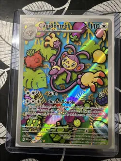 CARTE POKEMON CAPIDEXTRE 107/094 AR ALTERNATIVE FLAMMES FANTASMAGORIQUES EV02 FR - Image 1