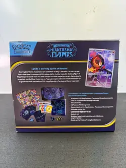 POKEMON MEGA EVOLUTION PHANTASMAL FLAMES ETB “OPEN BOX” - Image 2