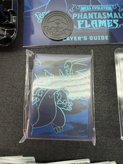 POKEMON MEGA EVOLUTION PHANTASMAL FLAMES ETB “OPEN BOX” - Image 5