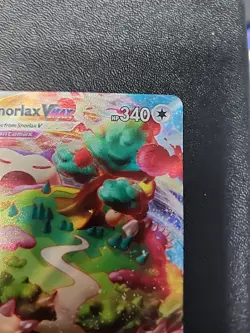Snorlax VMAX 142/202 Ultra Rare Pokemon SWSH01: Sword & Shield Base Set NM - Image 4