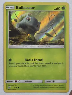Bulbasaur (Holo Common) - 1/18 - Detective Pikachu - POKEMON HOLO - Image 1