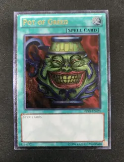 (NM) Pot of Greed (UTR) DPKB-EN029 Duelist Pack: Kaiba-Unlimited Edition - Image 1