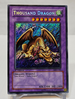 Thousand Dragon MRD-143 Secret Rare 1st Edition Asian English AE Yugioh 7065 - Image 1