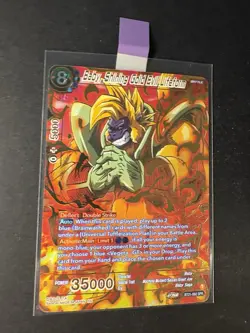 Dragon Ball Super Card Game - BT21-060 SPR - Baby, Shining Gold Evil Lifeform NM - Image 3