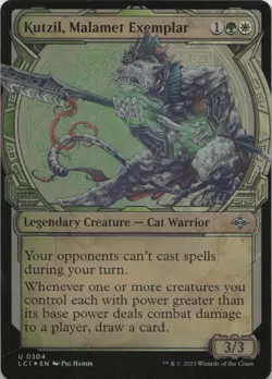 Kutzil, Malamet Exemplar (Showcase) - FOIL - U The Lost Caverns of Ixalan 304 - - Image 1